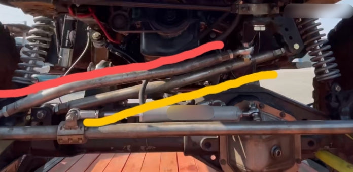 What are the differences when the steering servo of the YIKONG crawler is installed in different positions?