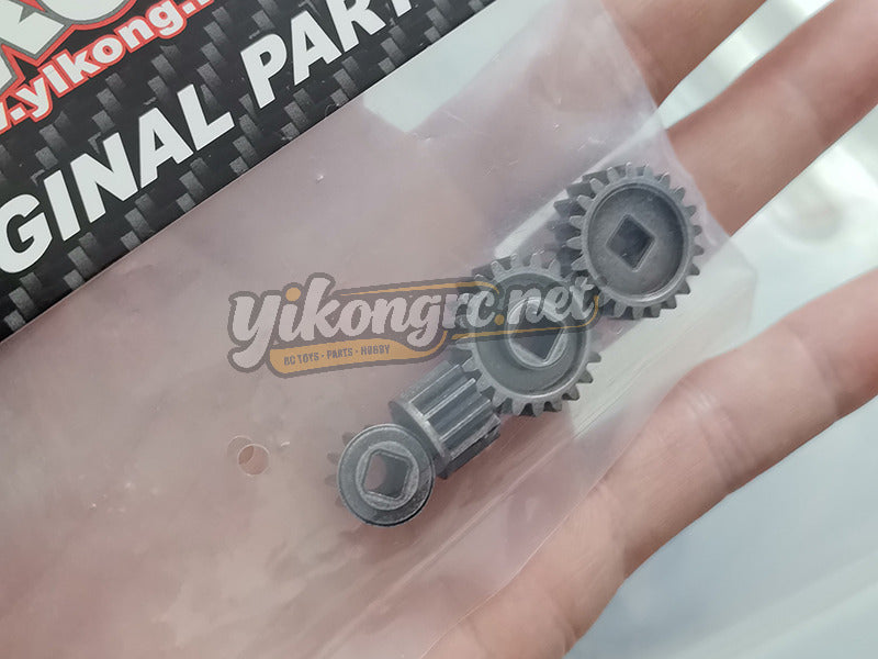 Why do the gears feel tight after installing new Portal Axle Gears on my YIKONG YK4107Pro?