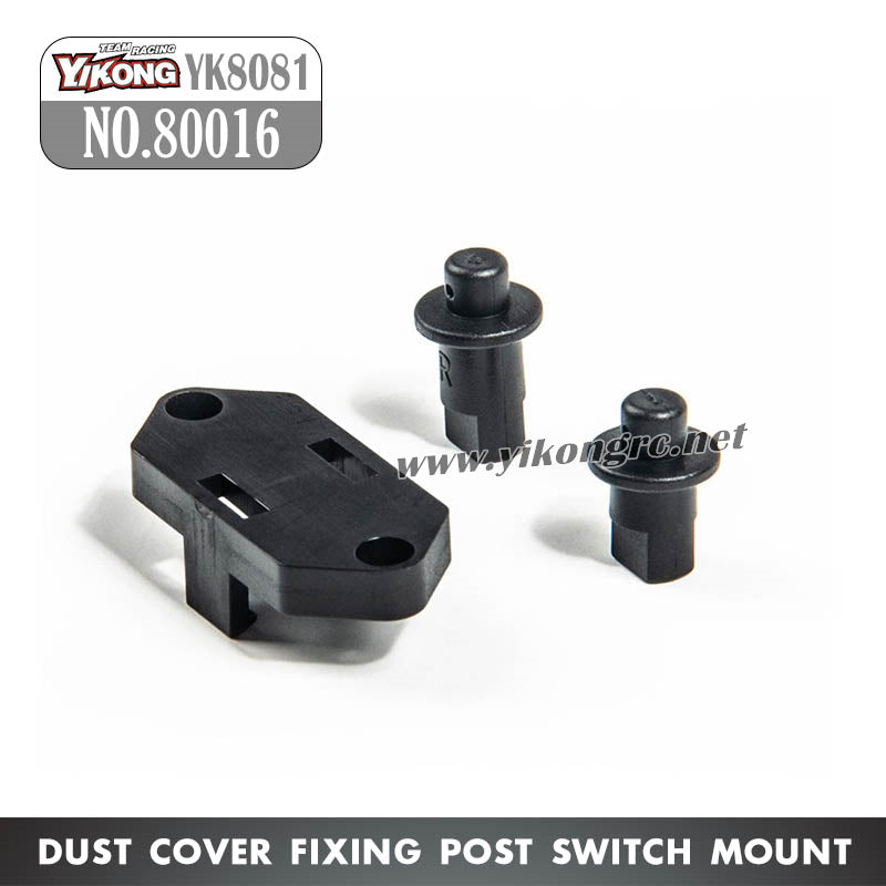 YIKONG YK8081 DF8 RC Truck Parts Dust Cover Fixing Post Switch Mount 80016