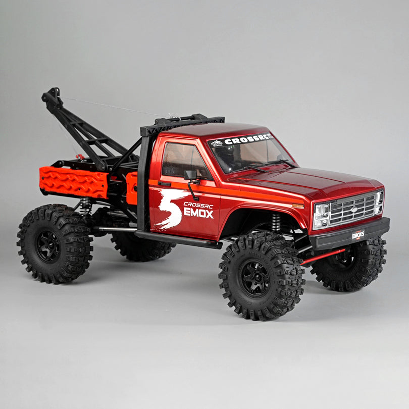 CROSSRC EMO X5 Big Rock Tahr 1/8 Off-Road RC Crawler red artr