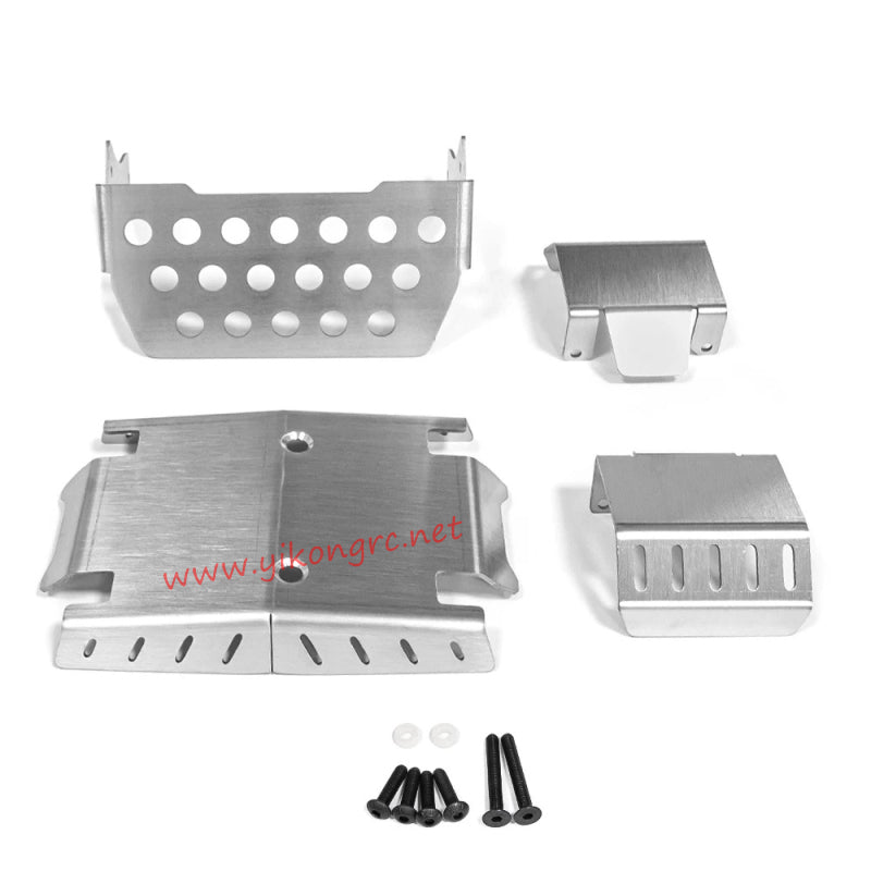 CrossRC EMO XX2 Parts Metal Chassis Skid Plate 2