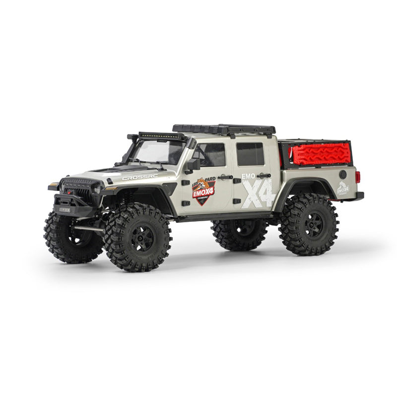 Crossrc EMO X4 1/8 4WD Big Leopard RC Car silver