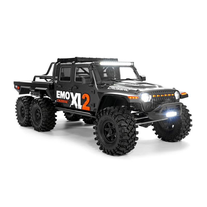 Crossrc EMO XL2 1/8 6X6 Simulation RC Crawler  black