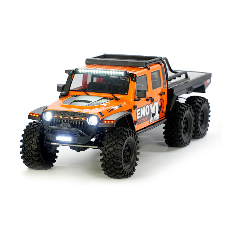 Crossrc EMO XL2 1/8 6X6 Simulation RC Crawler  yellow