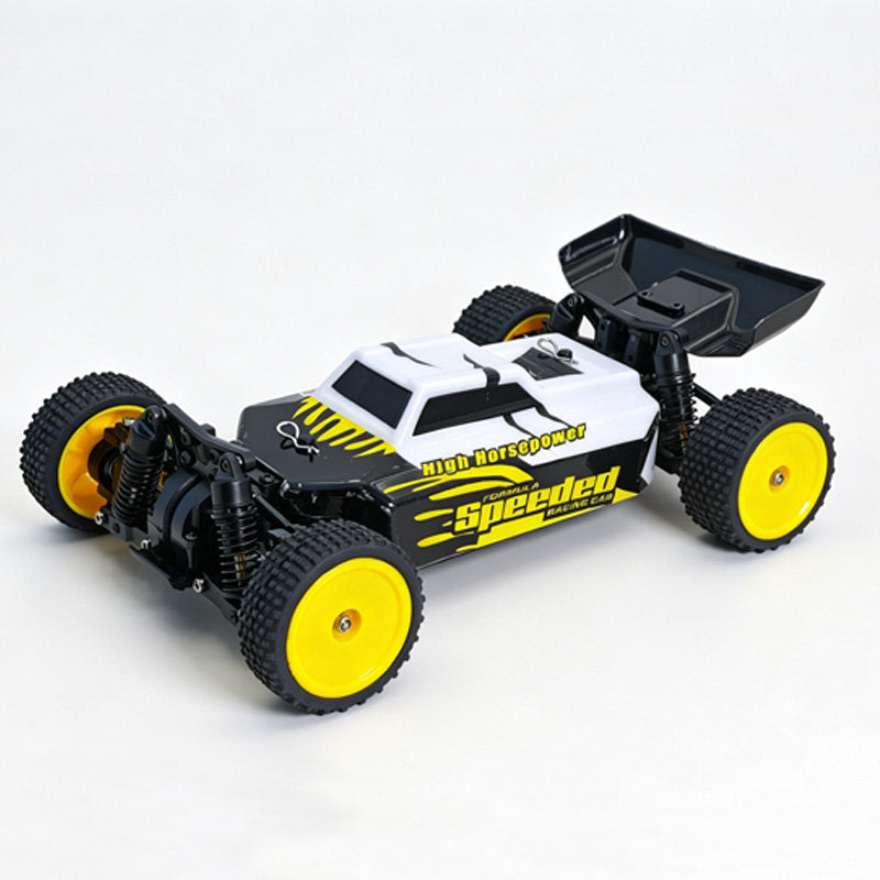 JIABAILE 2401 1/24 4WD High-Speed Off-Road Racing RC Car for Boys BLACK AND WHITE