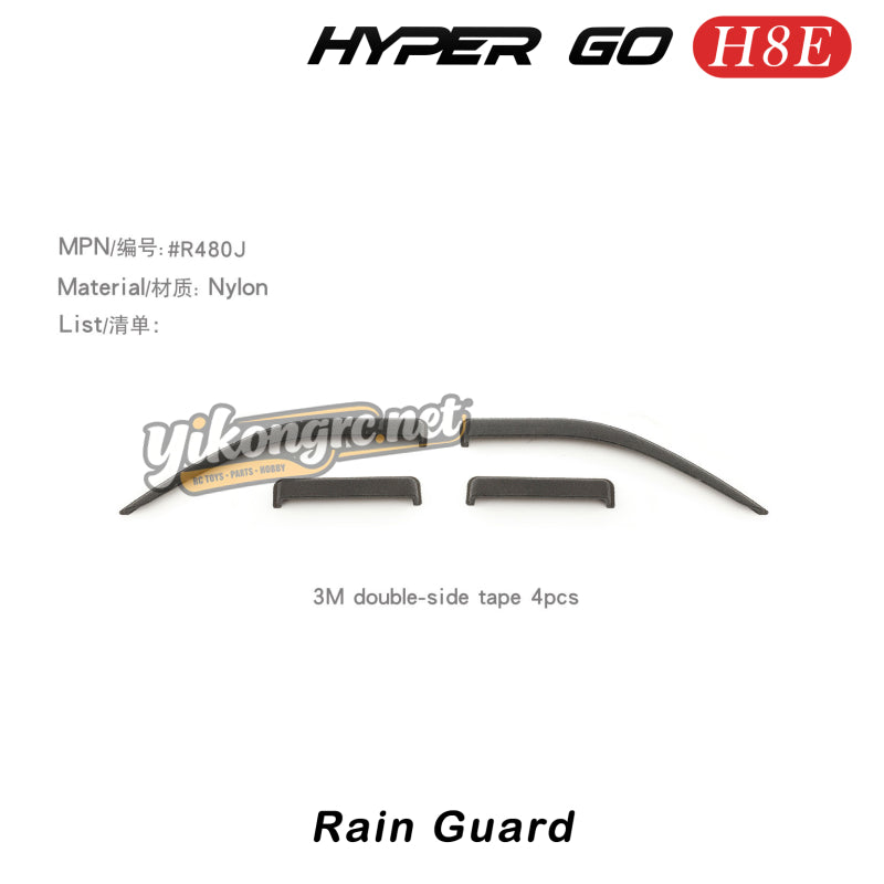 MJX Hyper Go H8E RC Car Upgrade Parts Rain Guard