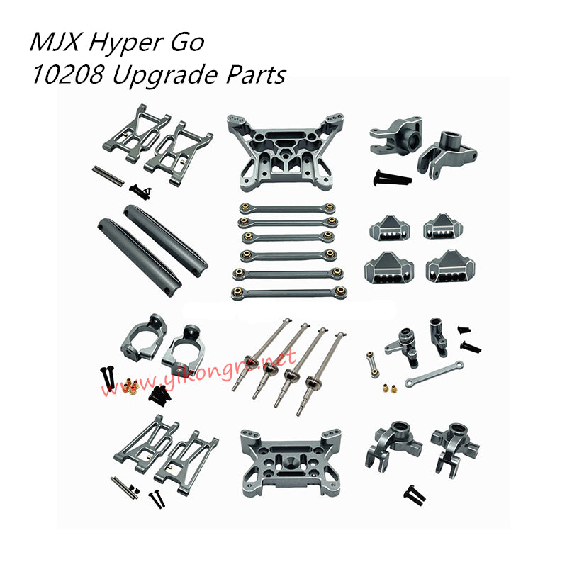 MJX Hyper Go 10208V1/V2 Upgrade Parts Kit titanium