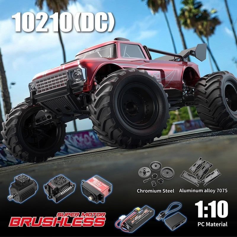 MJX Hyper Go 10210DC 1/10 RC Car RED