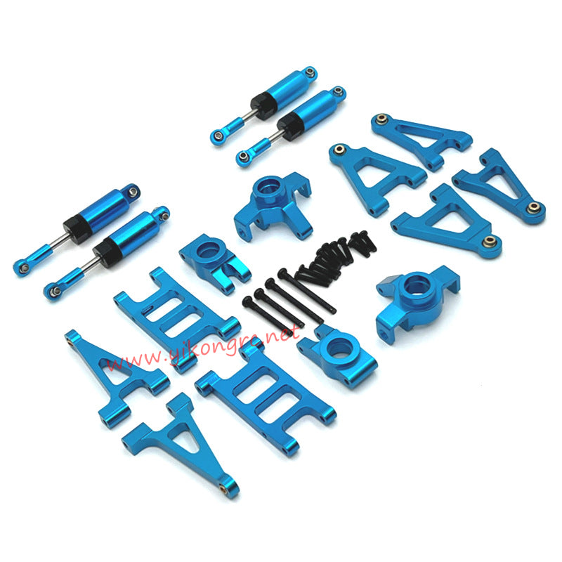 MJX Hyper Go 14301 Upgrade Parts Metal Parts list and Shock blue