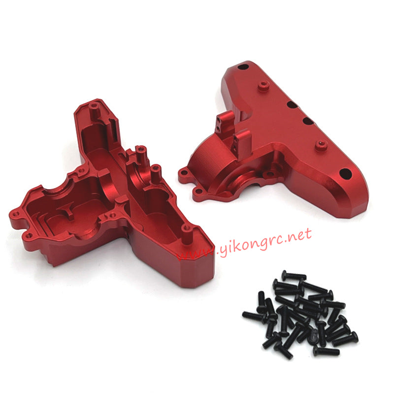 MJX Hyper Go 14301 Upgrade Parts Rear Gearbox Cover red