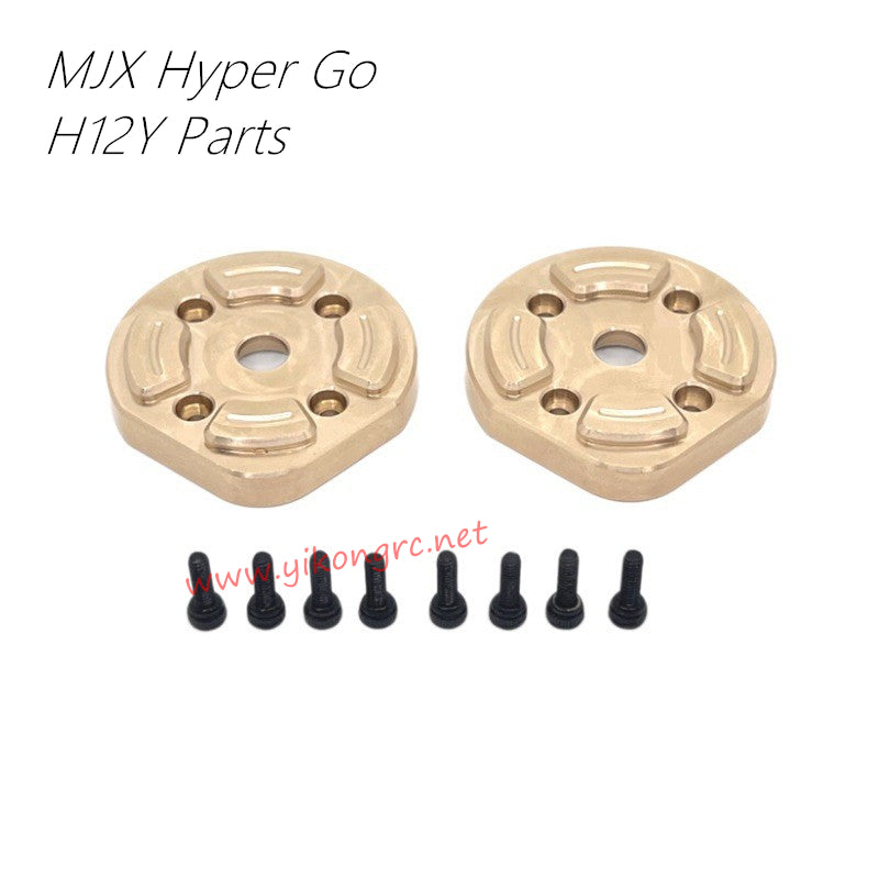 MJX Hyper Go H12Y RC Car Upgrades Front and Rear Axle Counterweights, Gear Cover 2pcs