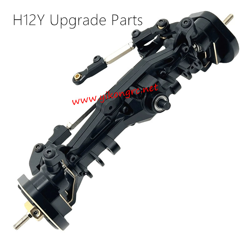 MJX Hyper Go H12Y Upgrade Parts Front Axle Assembly black
