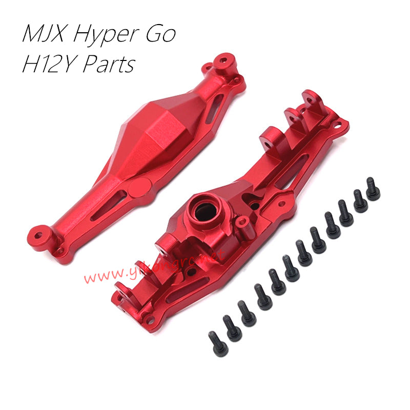 MJX Hyper Go H12Y Upgrade Parts Front Axle Housing red