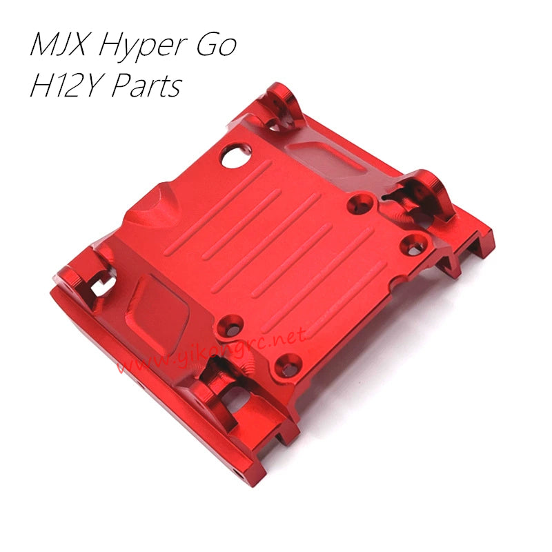 MJX Hyper Go H12Y Upgrade Parts Gearbox Base Reinforcement Part red front