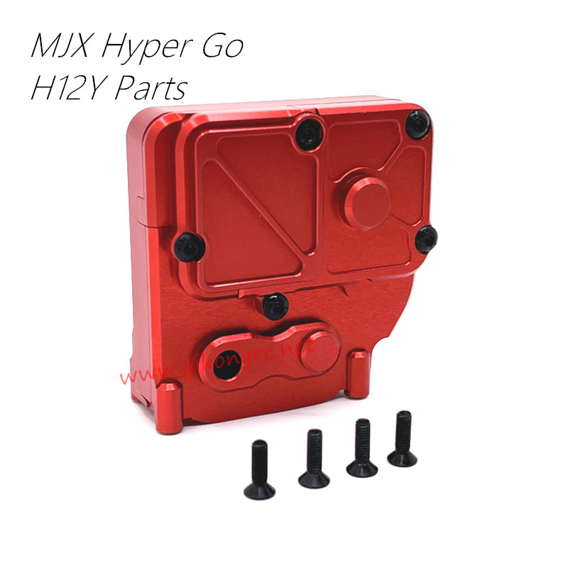 MJX Hyper Go H12Y Upgrade Parts Middle Gearbox Housing Without Gears red