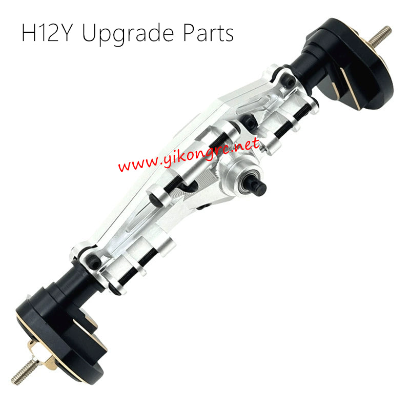 MJX Hyper Go H12Y Upgrade Parts Rear Axle Assembly silver
