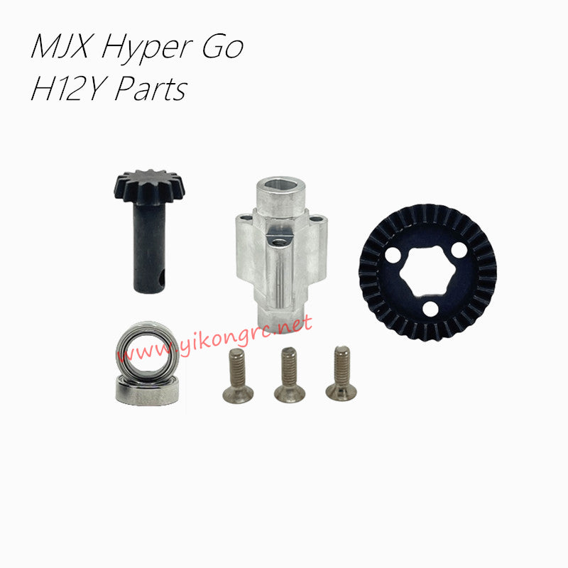 MJX Hyper Go H12Y Upgrades Front and Rear Axle Bevel Gears package list