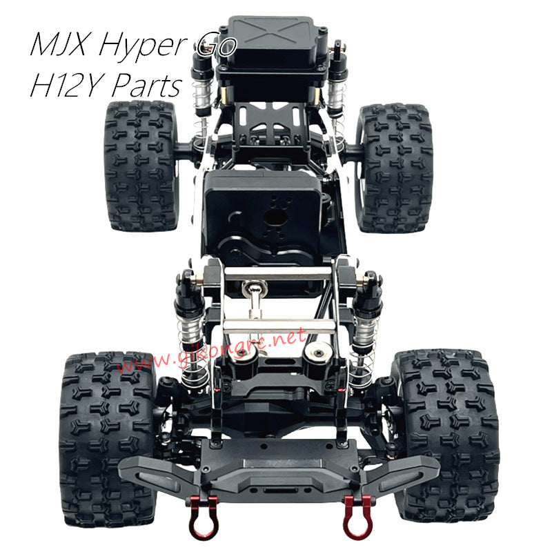 MJX Hyper Go H12Y Upgrades Precision Full Metal Frame black front
