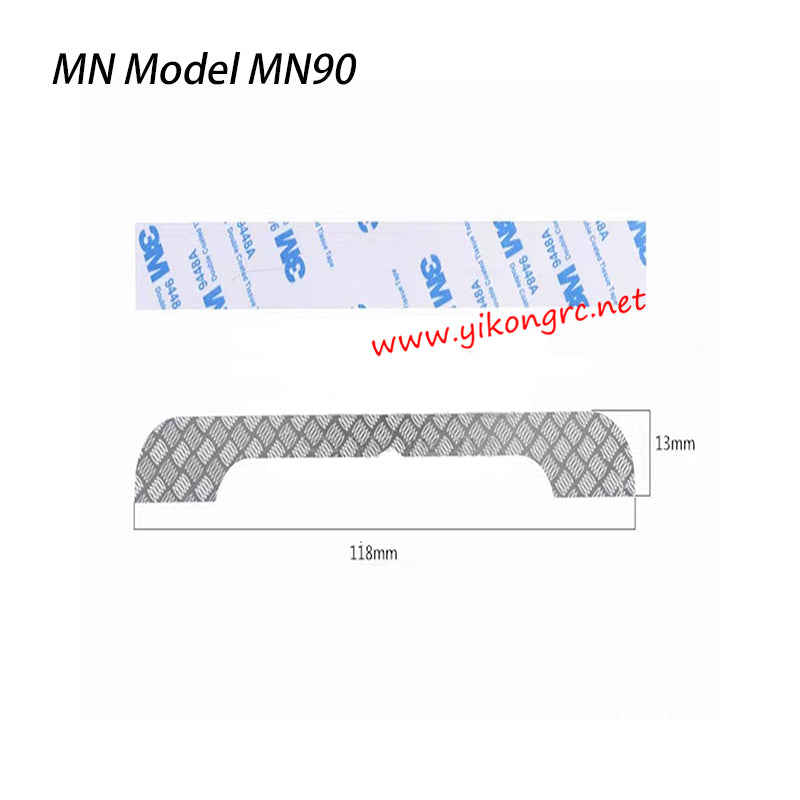 MN Model MN90 RC Crawler Parts Decal