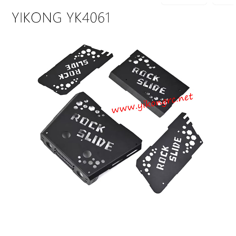 YIKONG YK4061 RC Car Upgrde Parts Metal body