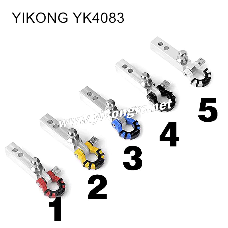 YIKONG YK4083/V3 Upgrade Parts Trailer Hook silver