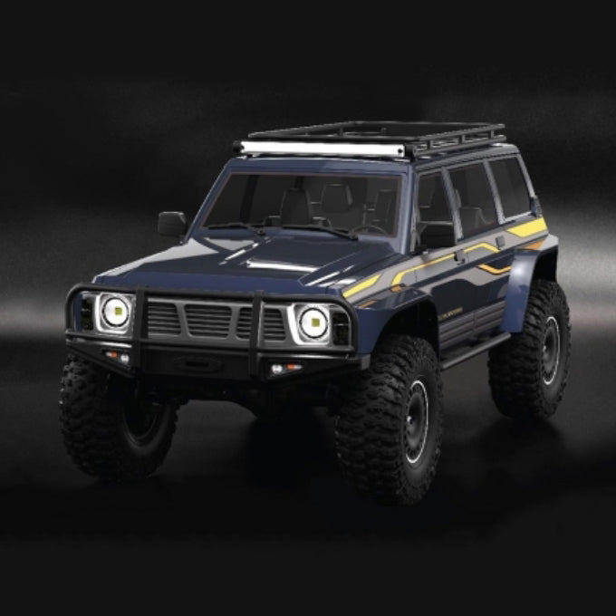 YIKONG YK4107 1/10 4WD Tank turn RC Crawler blue