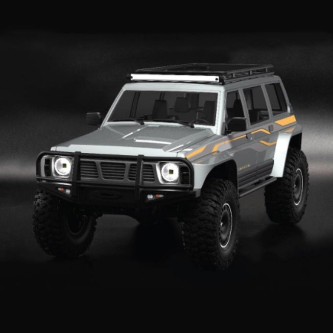 YIKONG YK4107 1/10 4WD Tank turn RC Crawler gray