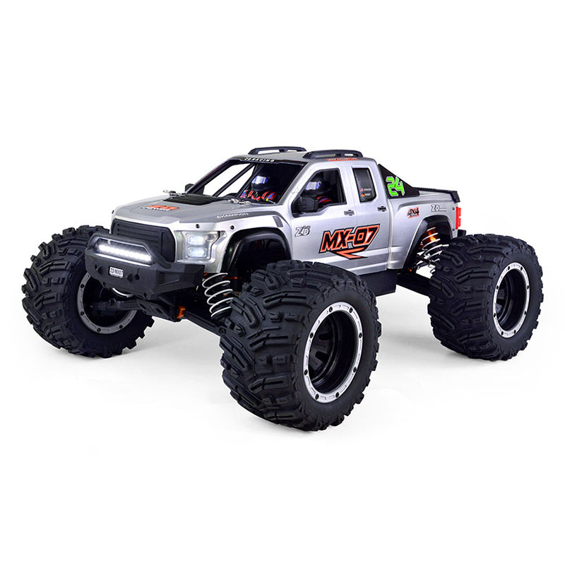 ZD Racing MX-07 1/7 2.4Ghz Off-road 4WD RC Truck silver