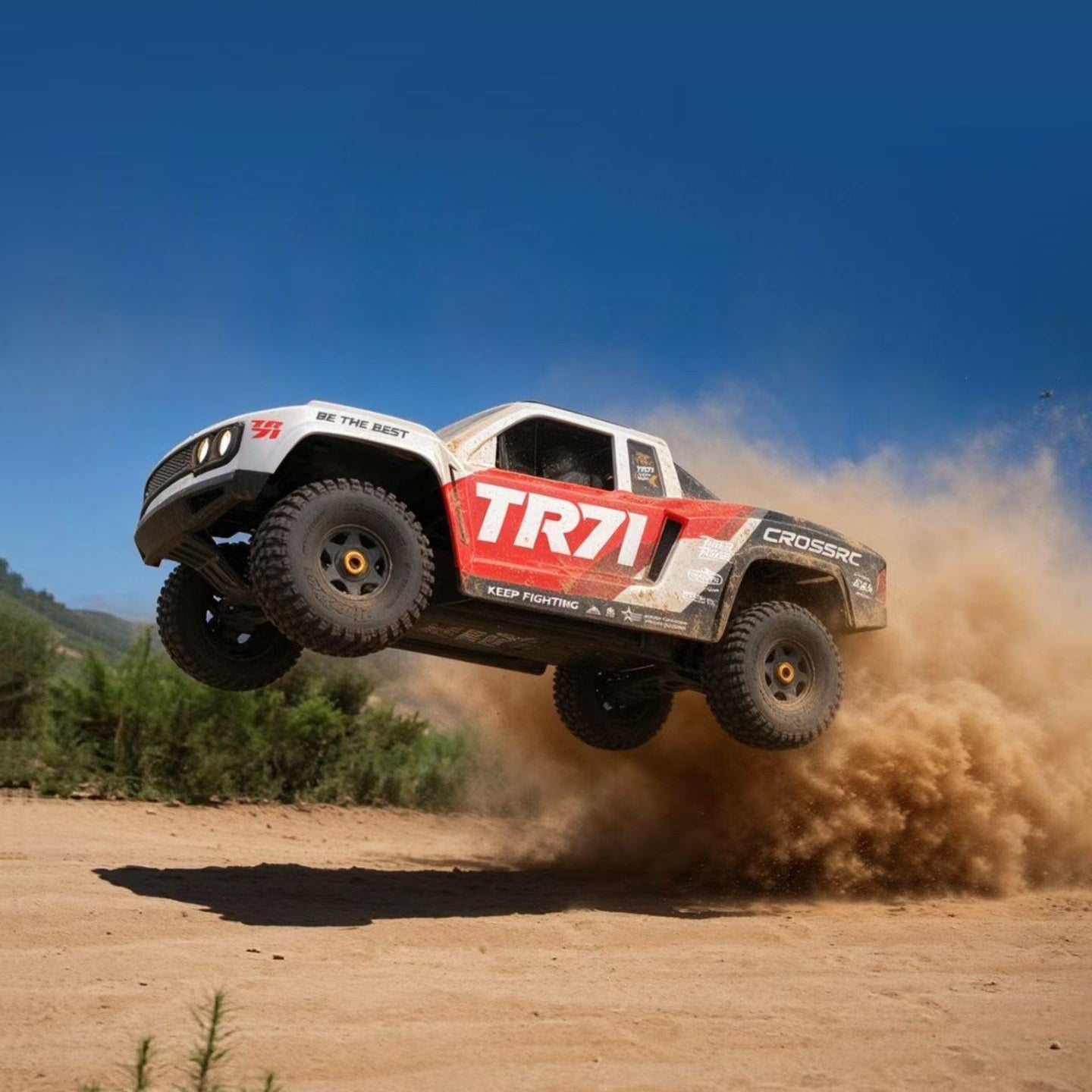 CROSSRC TR71 1/7 Low-CG 4WD Short Course Truck: Wildly Unleashed, Built to Take a Beating