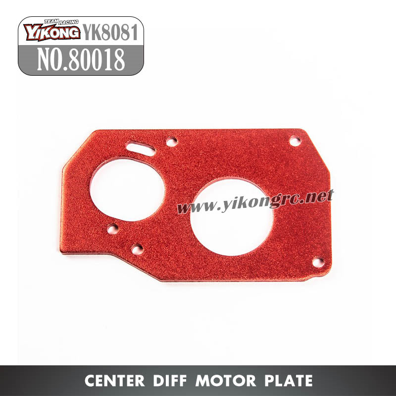 YIKONG YK8081 DF8 RC Truck Parts Center Diff Motor Plate 80018