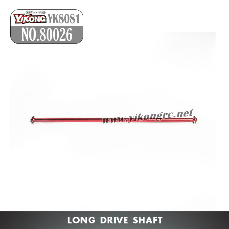 YIKONG YK8081 DF8 RC Truck Parts Long Drive Shaft 80026