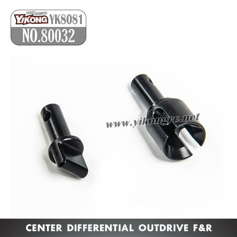 YIKONG YK8081 DF8 RC Truck Parts Center Differential Outdrive F&R 80032