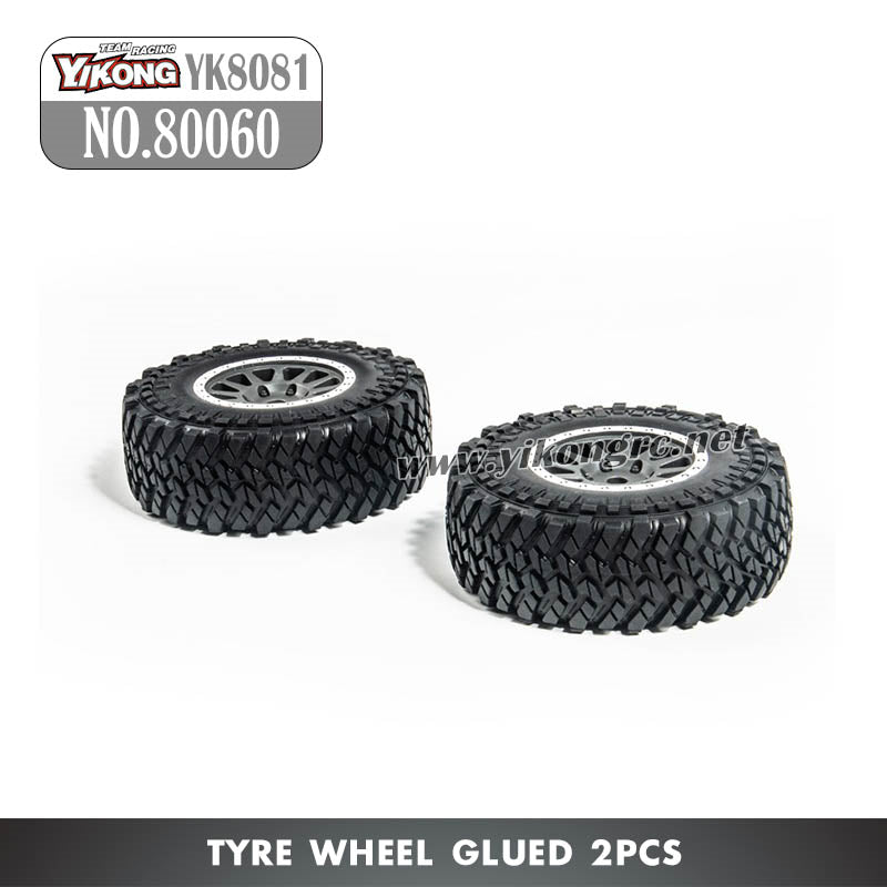 YIKONG YK8081 Parts Tyre Wheel Glued 80060