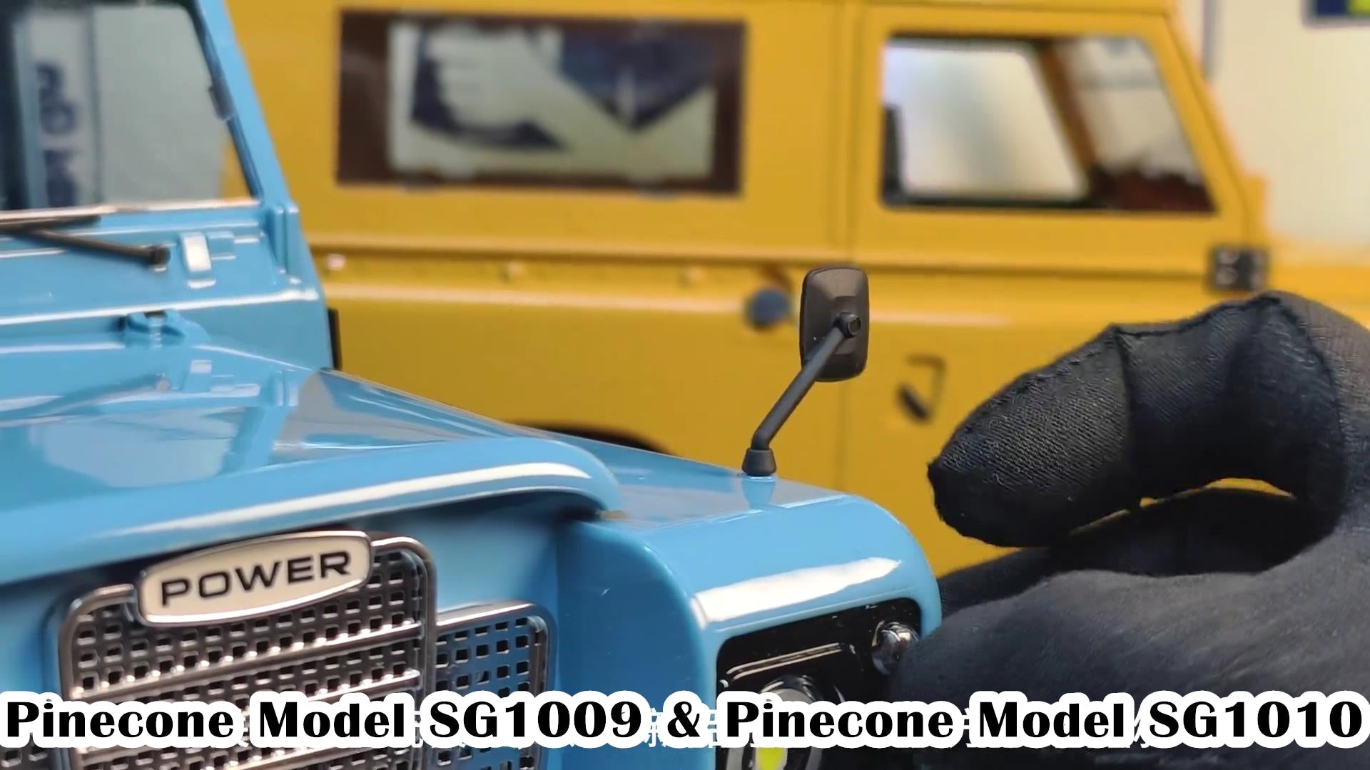 the chassis structure of the Pinecone Model SG1010