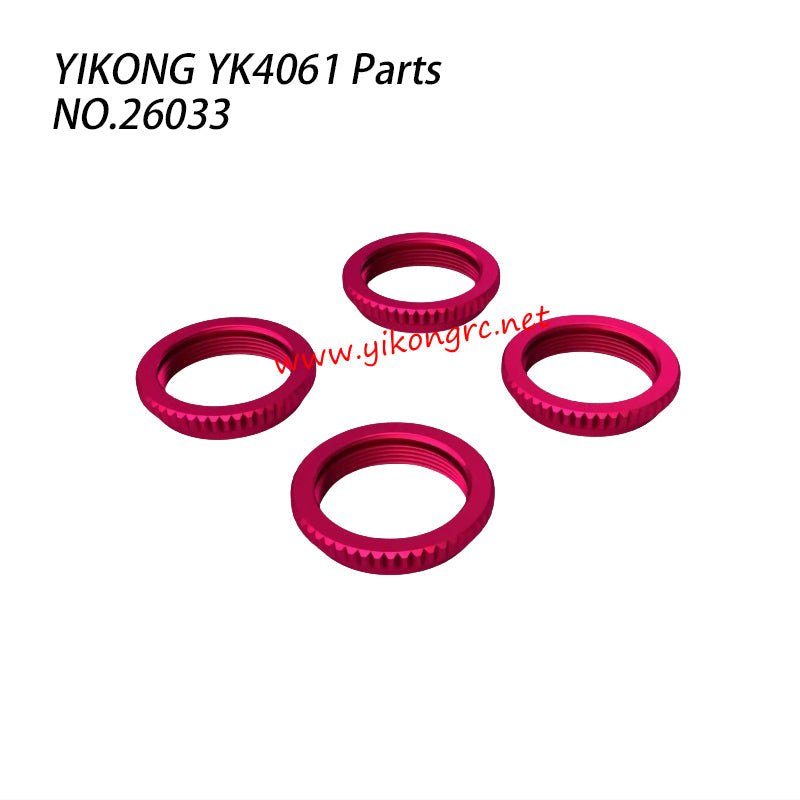 YIKONG YK4061 RC Car Parts Shock Absorber Adjustment Ring 26033
