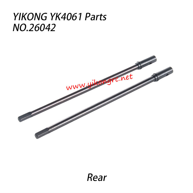  YIKONG YK4061 RC Car Parts Rear Axle Straight Shaft 26042
