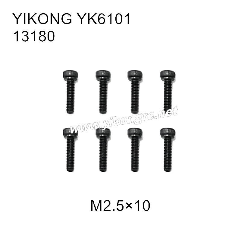 YIKONG YK6101 6WD RC Crawler Parts cap head screws M2.5x10 13180
