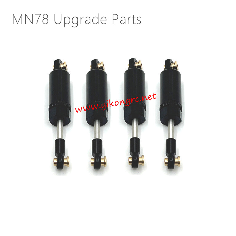 MN Model MN78 Upgrade Parts Shock absorbers black 4pcs