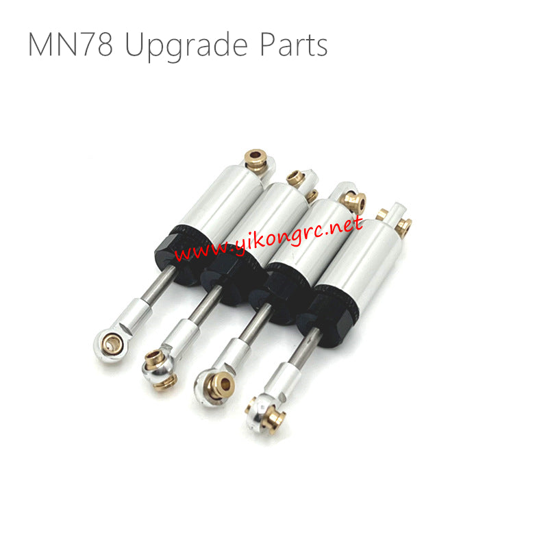 MN Model MN78 Upgrade Parts Shock absorbers silver