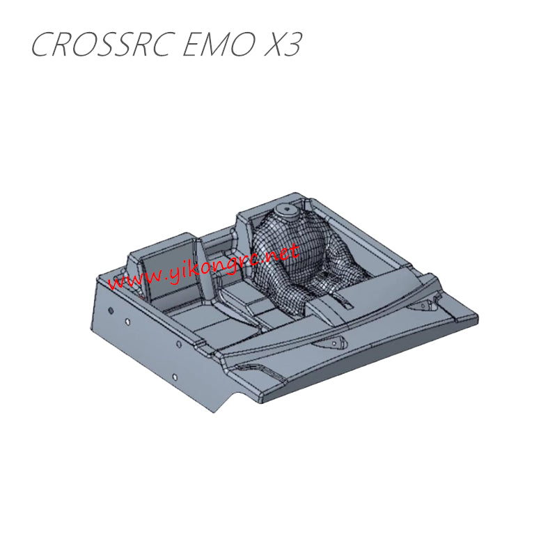 CrossRC EMO X3 Parts Transparent Interior Kit CS-97401212