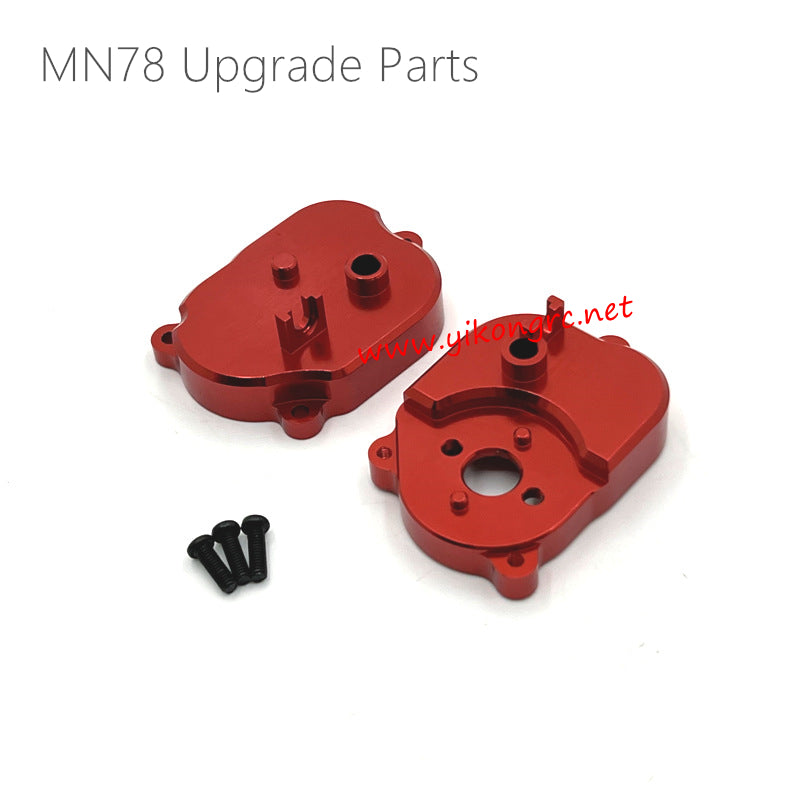 MN Model MN78 Upgrade Parts Gearbox Cover red
