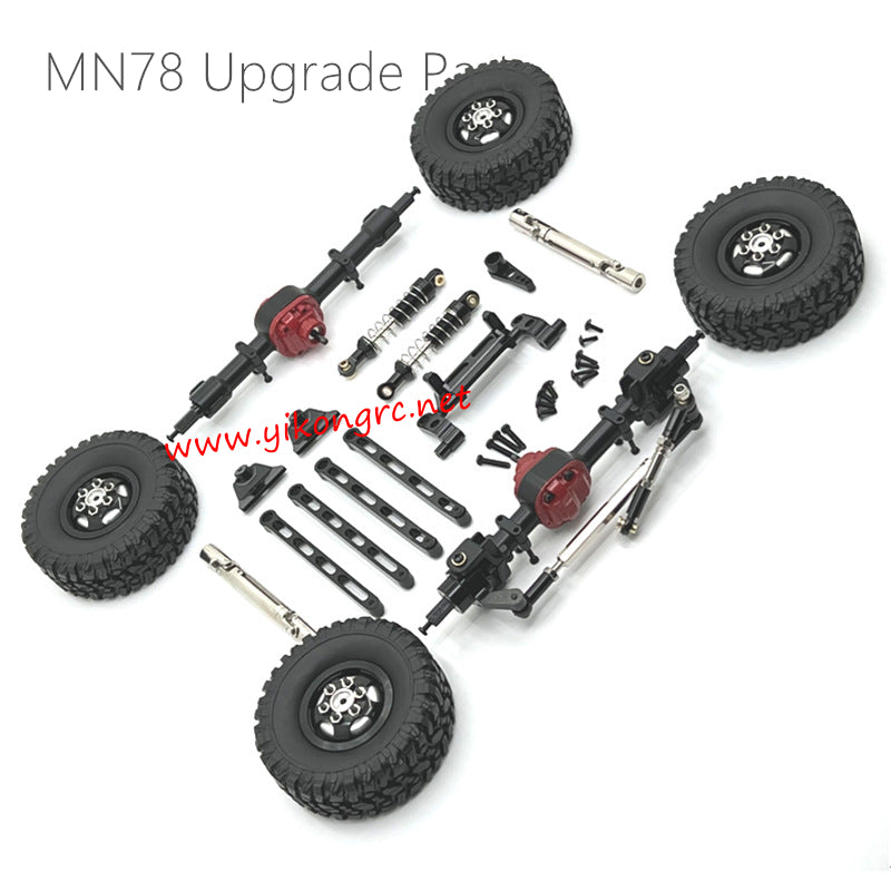 MN Model MN78 Upgrade Parts Metal Kits black
