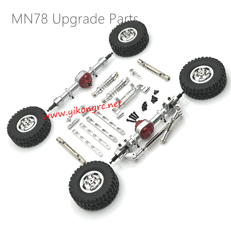 MN Model MN78 Upgrade Parts Metal Kits silver