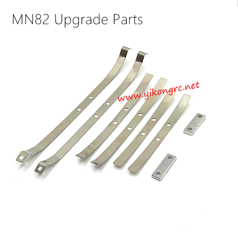 MN-RC MN 82 Upgrades Rear Axle Fixed Spring Plate