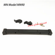 Black Separate metal bumper
