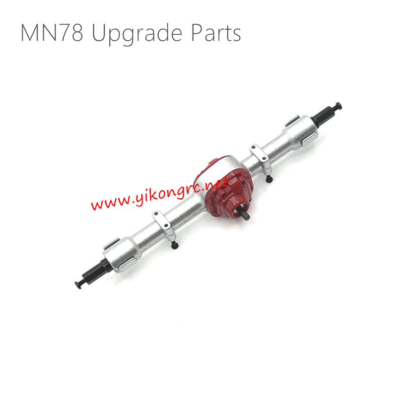 MN Model MN78 Upgrade Parts Rear Axle Assembly red