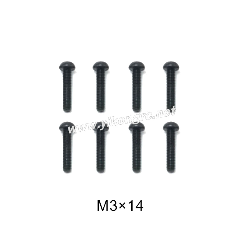 YIKONG YK4072/V3 Parts button head screw M3x14 71128