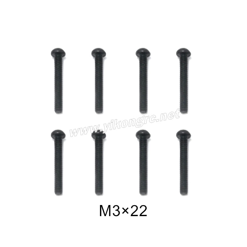 YIKONG YK4072/V3 Parts button head screw M3x22 71132