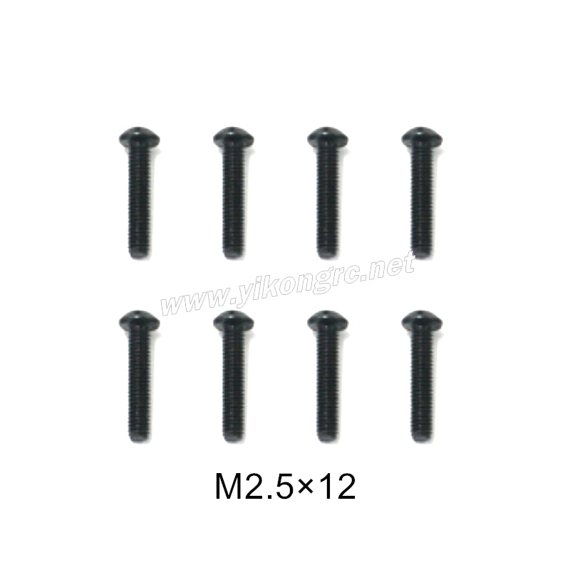 YIKONG YK4072/V3 Parts button head screw M2.5x12 71134