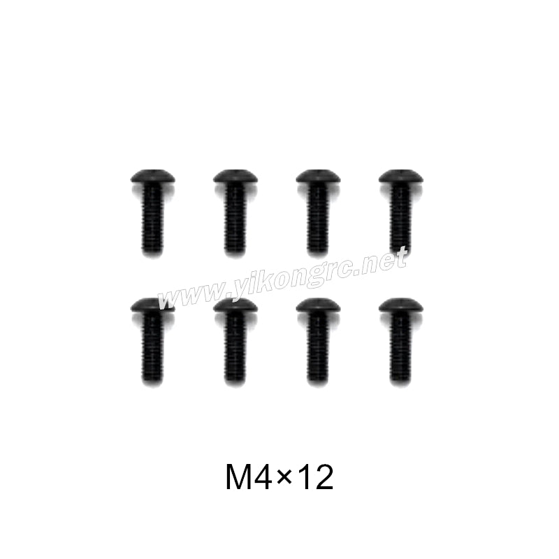 YIKONG YK4072/V3 Parts button head screw M4x12 71136
